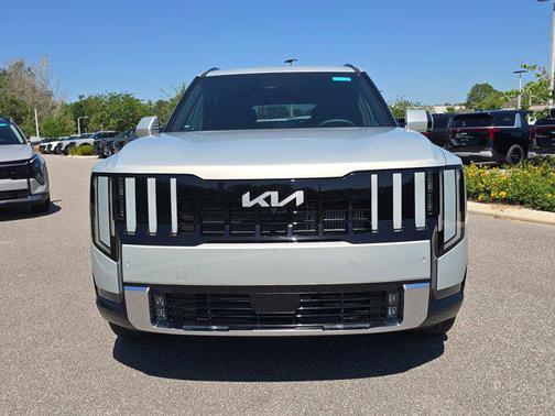 Ivory Silver 2027 Kia Telluride Hybrid SX