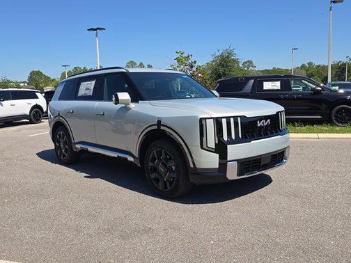 Ivory Silver 2027 Kia Telluride Hybrid SX