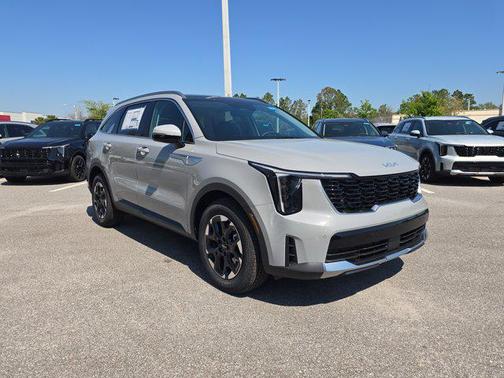 Gray 2026 Kia Sorento S