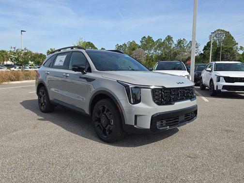 Wolf Gray 2026 Kia Sorento SX