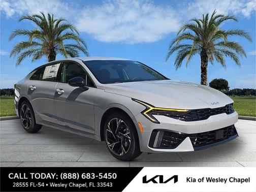 Gray 2026 Kia K5 GT-Line FWD