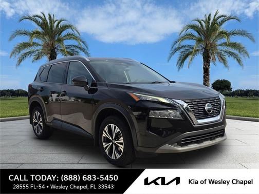 Super Black 2021 Nissan Rogue SV