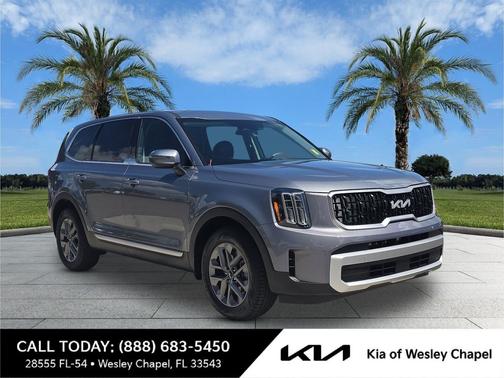 Everlasting Silver 2024 Kia Telluride LX