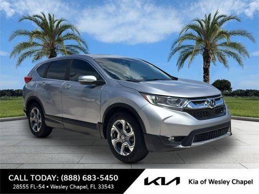 Lunar Silver Metallic 2019 Honda CR-V EX
