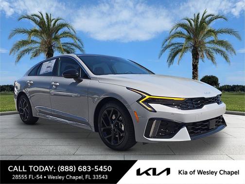 Gray 2026 Kia K5 GT-Line AWD