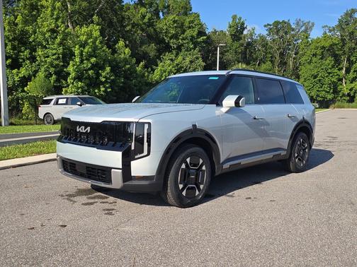 Ivory Silver 2027 Kia Telluride Hybrid EX