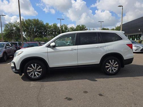 Platinum White Pearl 2020 Honda Pilot 2WD EX-L