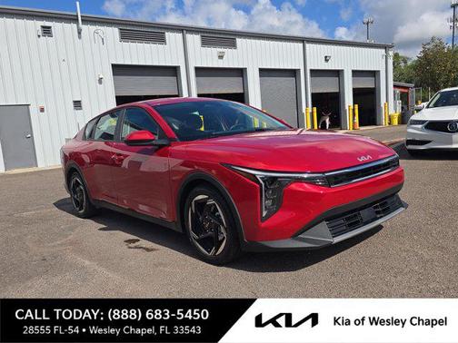 Currant Red 2025 Kia K4 EX