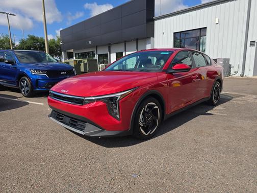 Currant Red 2025 Kia K4 EX