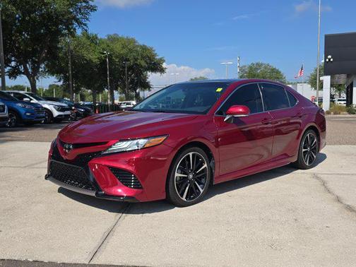 Ruby Flare Pearl 2018 Toyota Camry XSE