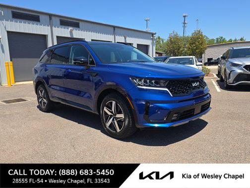 Sapphire Blue 2023 Kia Sorento EX