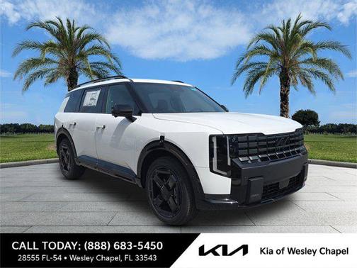 Glacial White Pearl 2027 Kia Telluride Hybrid X-Line SX-Prestige