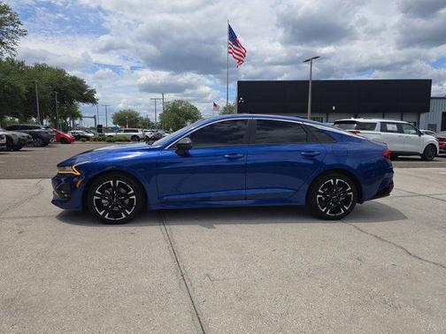 Sapphire Blue 2022 Kia K5 GT-Line