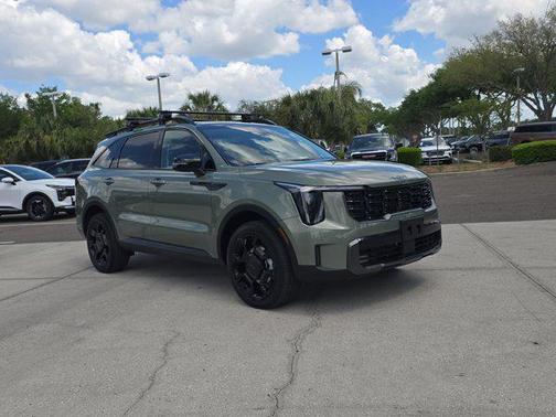 Jungle Green 2025 Kia Sorento EX