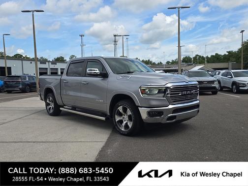Billet Silver Metallic Clearcoat 2022 RAM 1500 Laramie