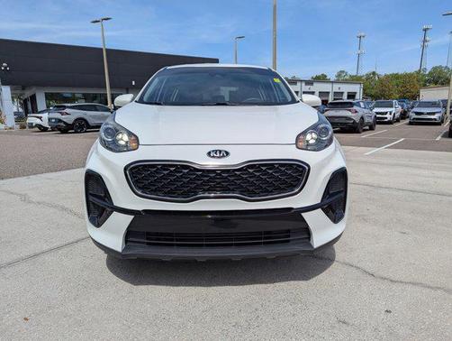 Clear White 2020 Kia Sportage LX