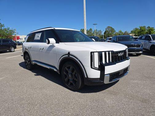 Glacial White Pearl 2027 Kia Telluride Hybrid SX