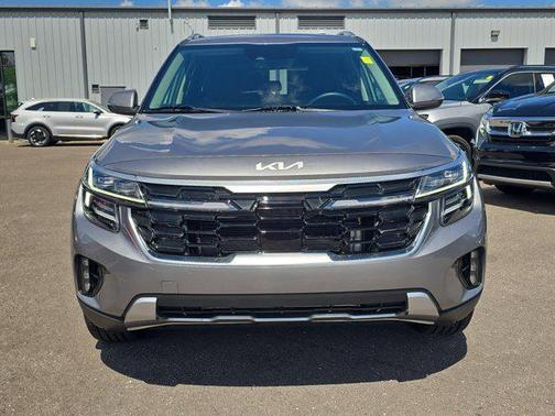 Steel Gray 2024 Kia Seltos SX Turbo