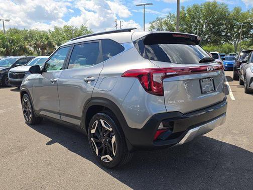 Steel Gray 2024 Kia Seltos SX Turbo