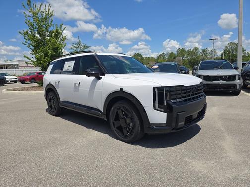 Glacial White Pearl 2027 Kia Telluride Hybrid X-Line SX