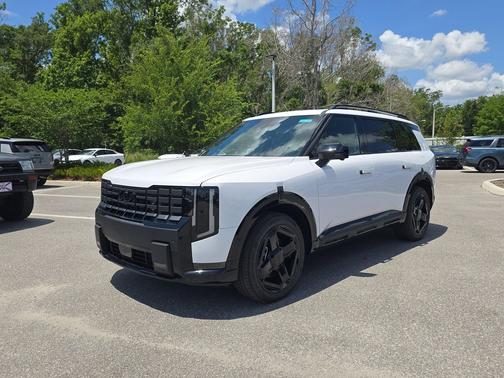 Glacial White Pearl 2027 Kia Telluride Hybrid X-Line SX