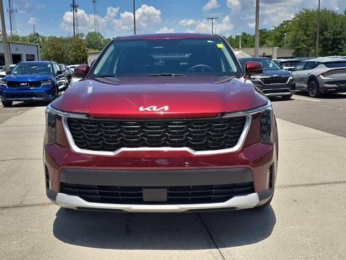 Dawning Red 2025 Kia Sorento LX