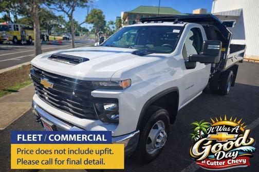 Summit White 2025 Chevrolet Silverado 3500 WT