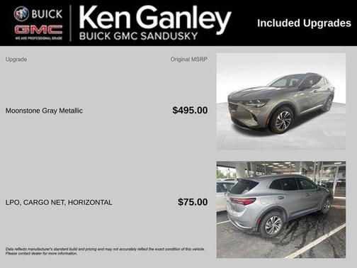 Moonstone Gray Metallic 2023 Buick Envision Essence FWD