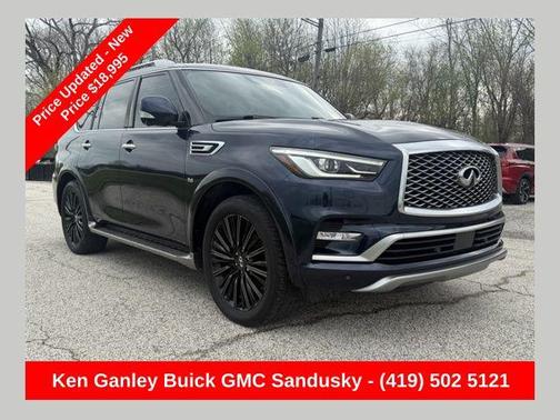 Hermosa Blue 2019 INFINITI QX80 Limited