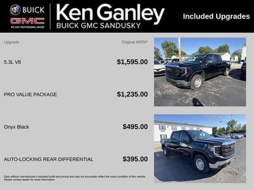 Onyx Black 2025 GMC Sierra 1500 Pro