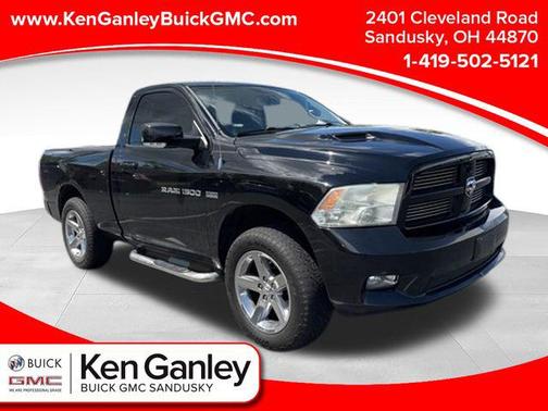 Black Clearcoat 2012 RAM 1500 Sport