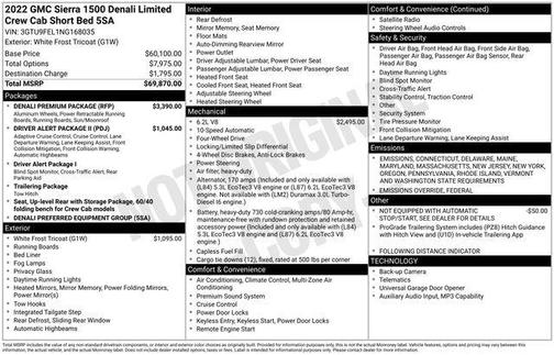 2022 GMC Sierra 1500 Denali