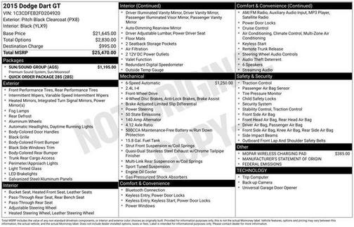 2015 Dodge Dart Limited