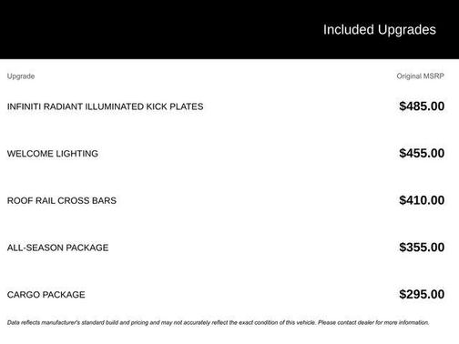 2021 INFINITI QX80 Luxe