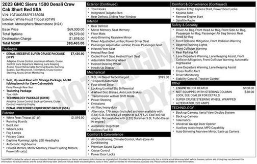 2023 GMC Sierra 1500 Denali