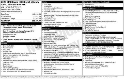 2023 GMC Sierra 1500 Denali Ultimate