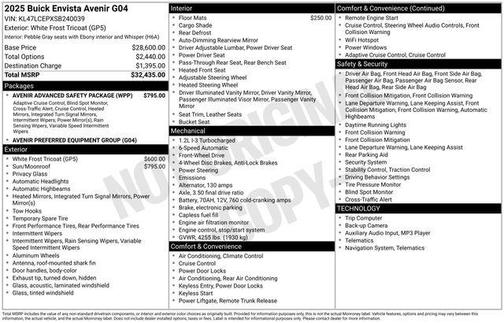2025 Buick Envista Avenir FWD