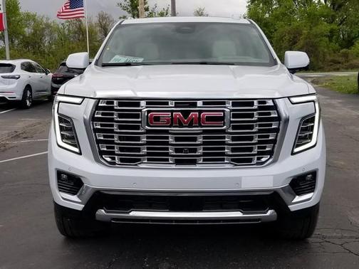 Glacier White Tricoat 2026 GMC Yukon Denali