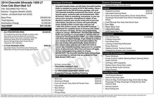 2014 Chevrolet Silverado 1500 1LT