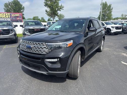 Agate Black Metallic 2021 Ford Explorer Limited