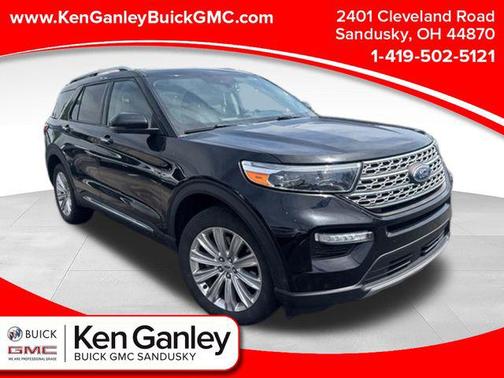 Agate Black Metallic 2021 Ford Explorer Limited