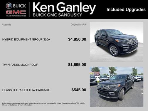 Agate Black Metallic 2021 Ford Explorer Limited