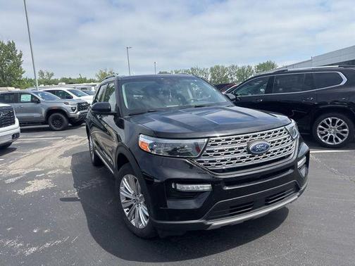 Agate Black Metallic 2021 Ford Explorer Limited