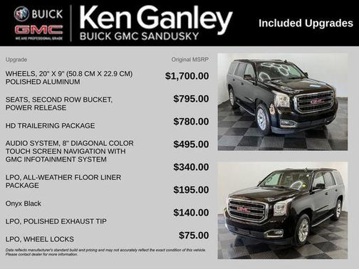 Onyx Black 2020 GMC Yukon SLT