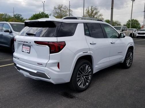 Glacier White Tricoat 2026 GMC Terrain Denali