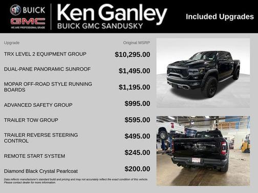 Diamond Black Crystal Pearlcoat 2022 RAM 1500 TRX