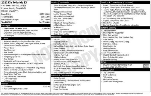2022 Kia Telluride EX