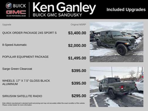 2022 Jeep Gladiator Sport S