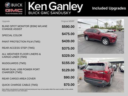 Pearl 2025 Toyota RAV4 LE