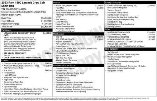 2023 RAM 1500 Laramie